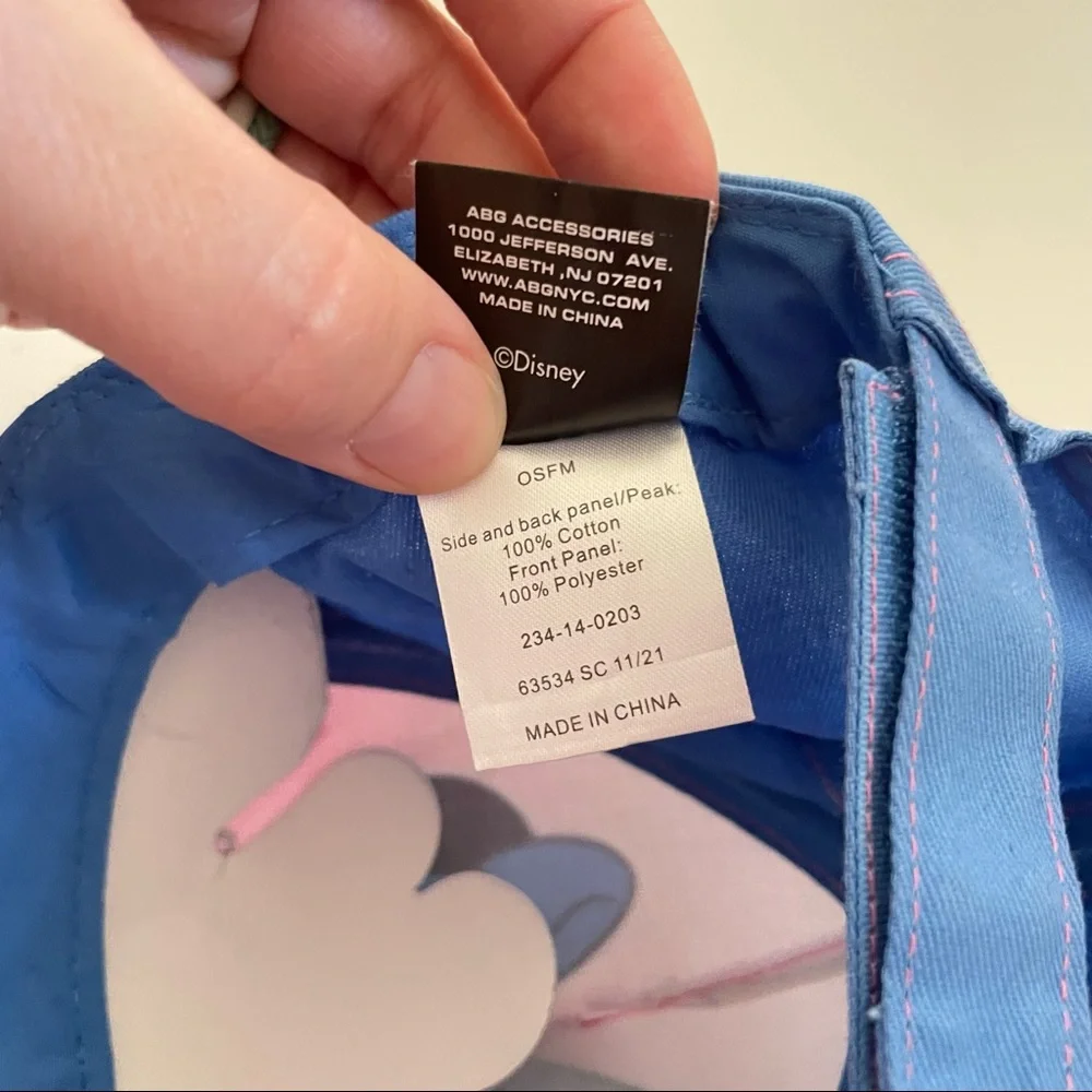Disney blue velcro